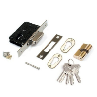 Замок врезной Apecs 94-H/60-CR