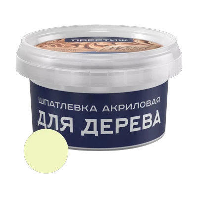 Шпатлевка Престиж по дереву акриловая, сосна 0,3 кг