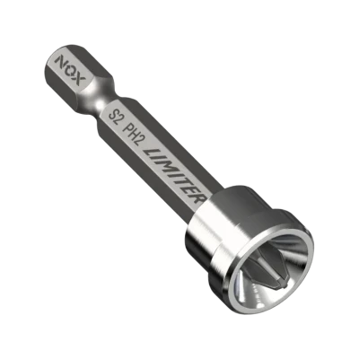 Бита "NOX" LIMITER PH2х50мм, с ограничителем 2шт 
