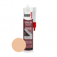 Герметик Kudo KSK-314 акриловый для дерева и паркета, бук 280 мл