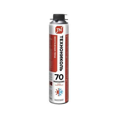 Монтажная пена профессиональная всесезонная, Технониколь 70 Professional (1020 гр)