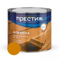 Эмаль для пола Престиж ПФ-266 алкидная, Золотисто-коричневая 1,9 кг