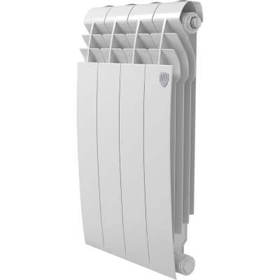 Радиатор биметалл Royal Thermo BiLiner 500 4 секции,белый