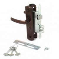 Замок врезной Avers ЗВ9-4-1-4, медь