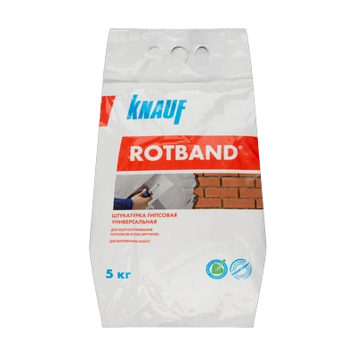 Штукатурка гипсовая Knauf Ротбанд  (5 кг)