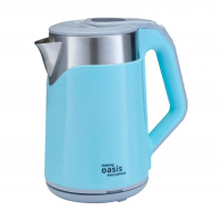 Чайник электрический Oasis K-21SPL, голубой