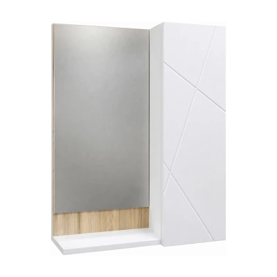 Шкаф-зеркало Style Line Кристалл-3 600