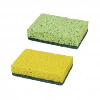 Губки бытовые целлюлозные 20х95х65 мм (2 шт)