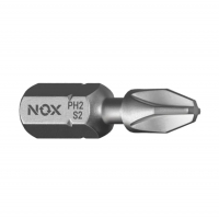 Бита Nox Strong PH2 х 25 мм для <b>ударного</b> шуруповерта 2 шт (336225-2)