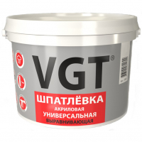 Шпатлевка акриловая универсальная, VGT  (7,5 кг)