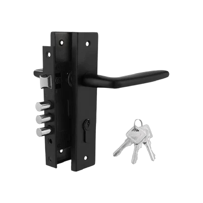 Замок врезной Palidore LHS 6237-314 Black, 3 ключа