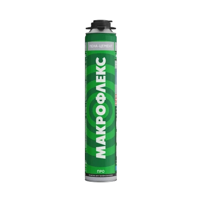Пена-цемент Макрофлекс Про для пено/газобетона 850 мл