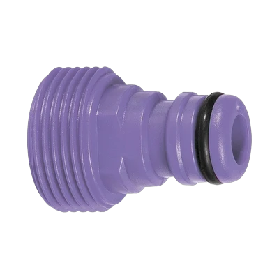 Адаптер для шлангов Palisad пластиковый 3/4" наружная резьба (65750)