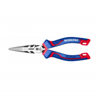 Длинногубцы WorkPro 160 мм, сталь CR-V (WP231020)