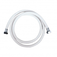 Шланг газовый ПВХ белый 1/2" гайка/гайка (1,5 м)