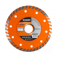 Диск отрезной алмазный Gramex 125х22,2 мм турбо (005957)