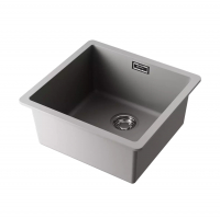 <b>Мойка</b> гранитная Omoikiri Kata leningrad grey, серый