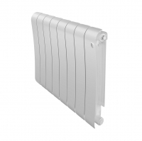 Радиатор биметалл Royal Thermo Infinity 500 8 секций, белый