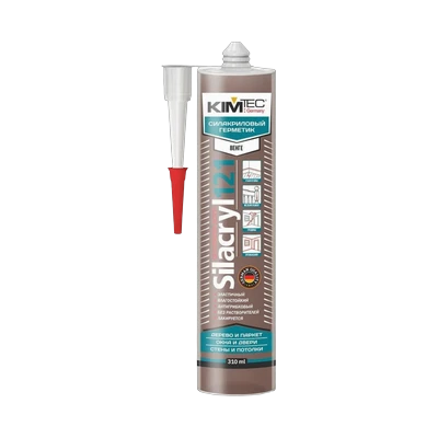 Герметик Kim Tec Sylacryl 121 силакриловый, венге 310 мл