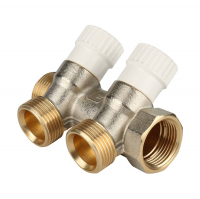 Коллектор распределительный Stout 3/4"х2 отвода 3/4"