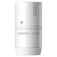 Головка термостатическая Royal Thermo Design жидкостная M30x1,5 (белый)