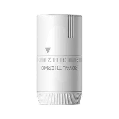 Головка термостатическая Royal Thermo Design жидкостная M30x1,5 (белый)