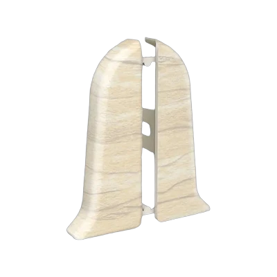 Заглушка торцевая Идеал 55 мм, Клен вермонт (2шт)