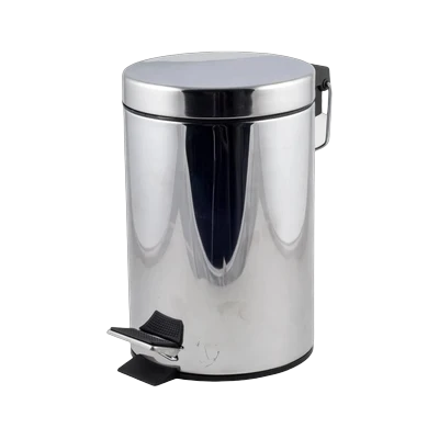 Ведро для мусора LEDEME L702 5 л, хром