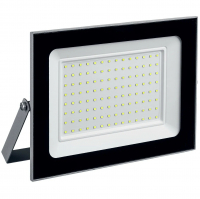 Прожектор светодиодный Космос Super Slim 100Вт, черный