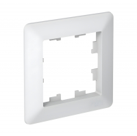 Рамка AtlasDesign Air 1-местная, лотос/дымчатый белый