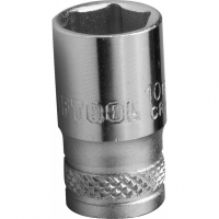 Головка торцевая  6-гранная 12 мм, под квадрат 1/4", Kraftool