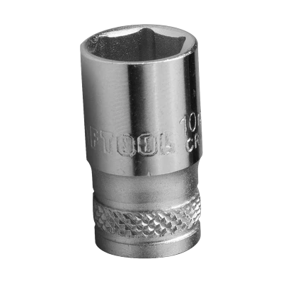 Головка торцевая  6-гранная 12 мм, под квадрат 1/4", Kraftool