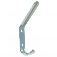 Крючок-вешалка 2-х рожковый, оцинкованный