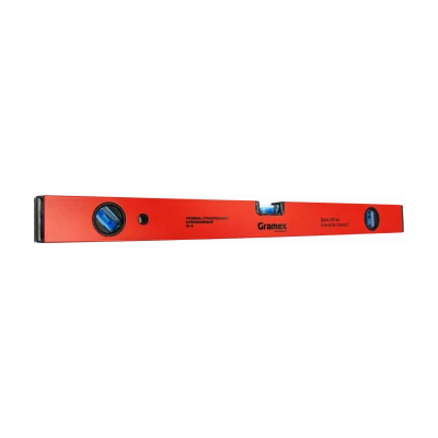 Уровень Gramex  SL-6 600 мм строительный, 3 глазка 1 зеркальный (017396)