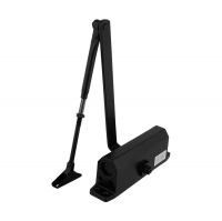 Доводчик дверной Palidore 602 морозостойкий до 50 кг, черный