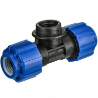 Тройник ПНД 25х3/4" внутренняя резьба