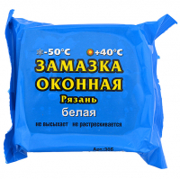 Замазка  оконная, белая (0,4 кг)