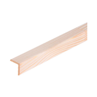 Уголок гладкий 30х30 мм внутренний, 3 м