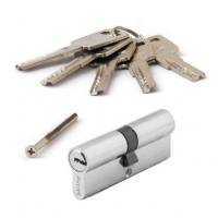 Цилиндровый механизм (личинка)  80 мм  Avers ZМ-80-CR, хром