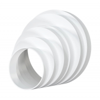 Соединитель круглых воздуховодов эксцентриковый 80-160 мм ПУ16.15.12,5.12.10.8