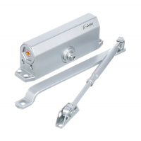 Доводчик дверной S-Locked DZ-80-100, серебро