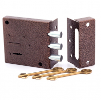 Замок накладной БИФ-0030-1-3 ЛК