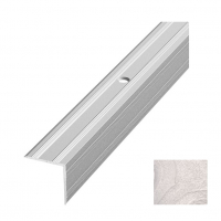 Порог угловой 20х20 мм  наружный (0,9 м), Ясень белый