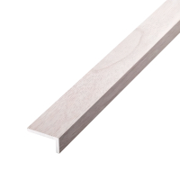 Угол отделочный ПВХ арочный 20х12 мм 2,7 м, ясень белый