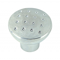 Ручка-кнопка мебельная Trodos ZY-15, хром