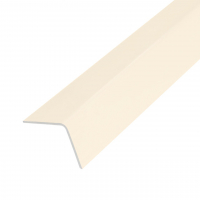 Угол отделочный ПВХ 40х40 мм 2,7 м, Слоновая кость