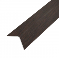 Угол отделочный ПВХ 40х40 мм 2,7 м, Венге