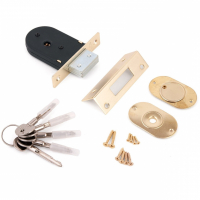 Замок врезной Apecs 90-K-G