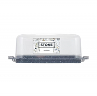 Масленка Sugar&Spice Stone пластиковая, темный камень