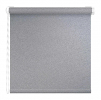 Рулонная штора Мегаполис 57х160 см, Серебристый (026.03)